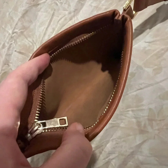 NWOT Michael Kors small brown logo belt bag max 28 inch waist - Picture 6 of 10